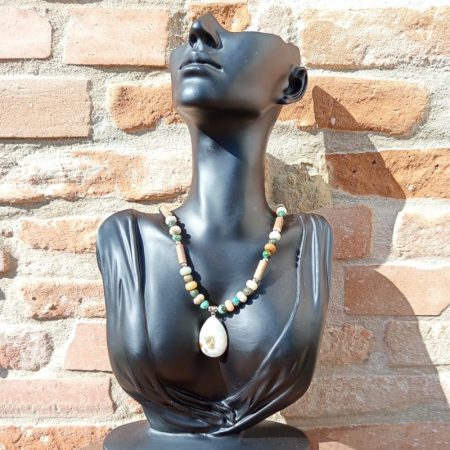 Collier Quartz rose Changement & Guérison
