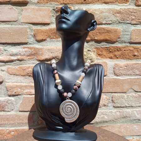 Collier Spirale Evolution & Amour