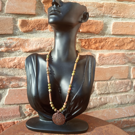 Collier Unakite Digestion