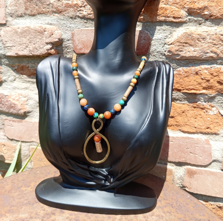 Collier Azurite Aventurine Anti-inflammatoire