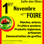 Foire automne patrimoine Puydaniel 1er novembre